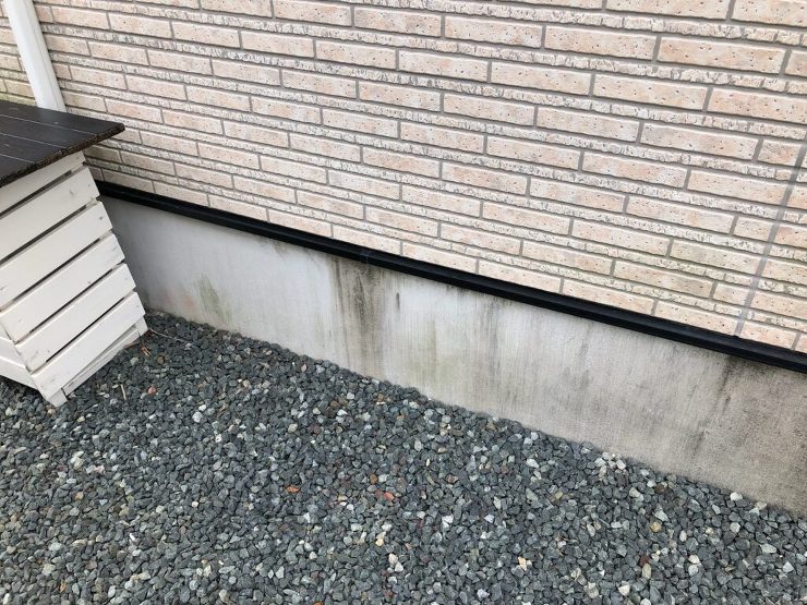 【金ヶ崎町】土屋ホームのお家、超高耐久の無機塗料で塗装しました。多彩色外壁はクリヤー仕上げを施しました。