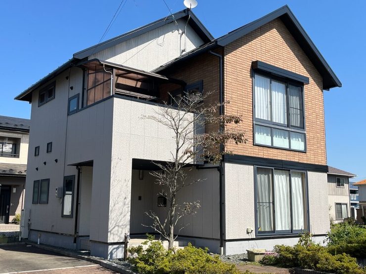 【金ヶ崎町】高耐久の低汚染フッ素塗料で外...