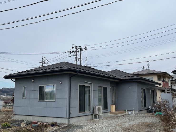 【一関市】やはり専門家。屋根塗装や外壁塗装だけでなく、太陽光パネルの設置や雪止めなど、多岐にわたる相談ができて安心でした。