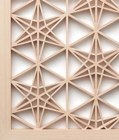 組子 吉祥組子 竜胆