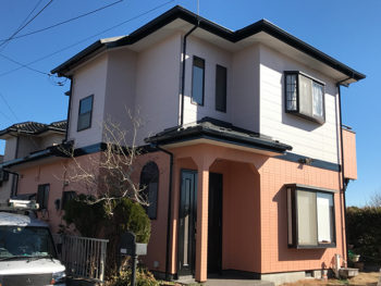 山武市 K様 外壁塗装・屋根　葺き替えリフォーム施工事例