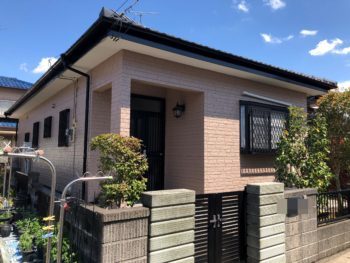 *東金市　H様邸　外壁塗装　施工事例