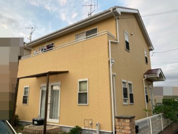 東金市　Y様邸　カラーシミュレーションでバッチリ！ 質感もご要望通りの仕上がりへ 　外壁塗装　屋根塗装　遮熱塗料　施工事例