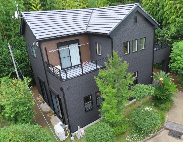   山武市松尾町 F様邸 外壁塗装・バルコニー床FRP防水　ネットからのご縁  長期の耐久性を見据えたこだわりの塗装プランと防水対策