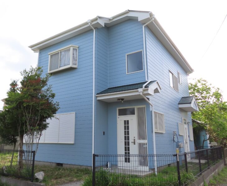   大網白里市南横川 H様邸　外壁塗装・屋根塗装　バルコニー床ウレタン防水 / サイディング部分張替え / 破風板板金巻きまで　 細かな所まで全て対応いたします