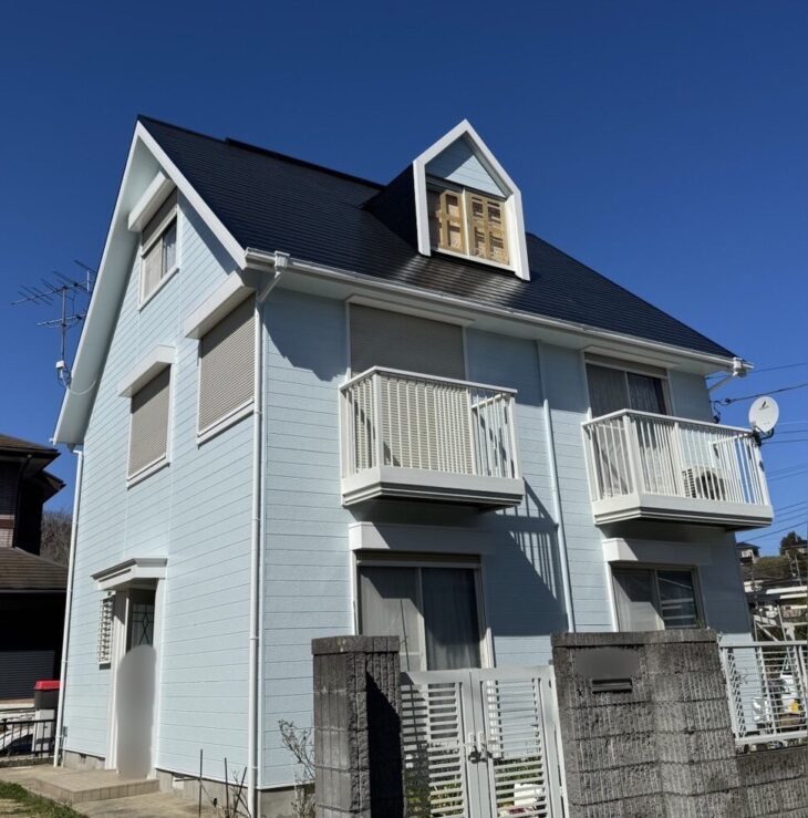   山武市 木原 H様邸　外壁塗装　屋根塗装工事　塗装と一緒にシロアリ工事も行い、プラスアルファでお住まい丸ごと安心施工