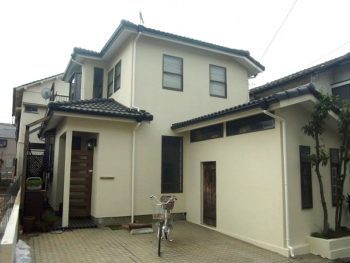 *船橋市　Ｗ様　外壁塗装  リフォーム　カラーシミュレーションでお色決め　施工事例