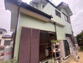 山武市井之内戸建て外壁塗装｜サイディング...