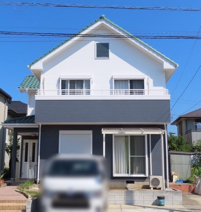   大網白里市  外壁塗装　O様邸 「外壁の色が変わってきていて気になっていました」