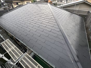 大網白里市大網 戸建て屋根塗装｜ファインパーフェクトベスト使用で美観と防水性を再生