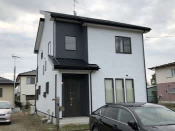 山武市　N様邸　外壁 ナノコンポジットW・屋根 スーパー遮熱サーモSi塗装