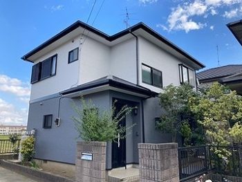 *東金市　I様邸　外壁塗装　屋根塗装　ベランダ防水　施工事例