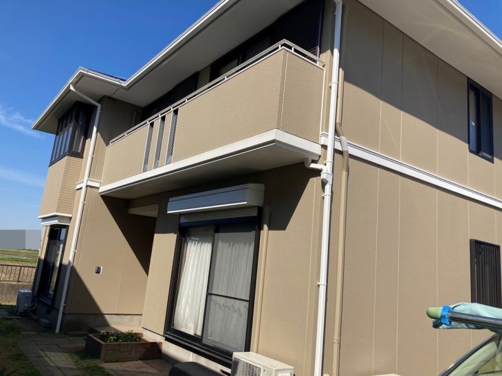   *東金市　台方　S様邸　外壁塗装　屋根塗装　スレート瓦交換　施工事例