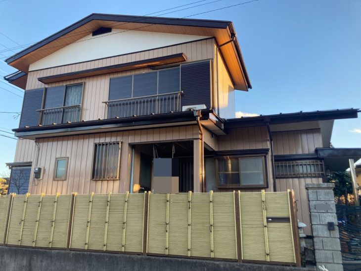   千葉市　K様邸　外壁塗装　軒天一部張替え　漆喰壁補修　施工事例