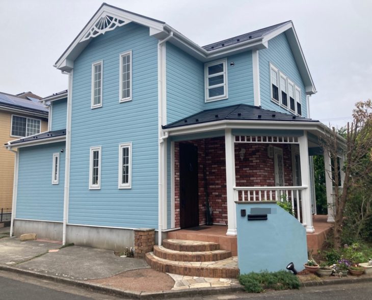   大網白里市　F様邸　外壁塗装　屋根塗装　遮熱　スーパー遮熱サーモ　遮熱塗料　施工事例