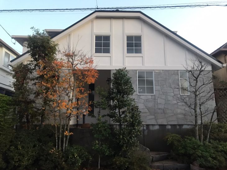   大網白里市季美の森南　Ｔ様邸　大網だけど施工実績はあるか問い合わせたところ、東金だけではなく大網・山武・九十九里でも広域にわたり施工していると聞き「こうちゃんペイント」に外壁・屋根塗装をお願いしました。