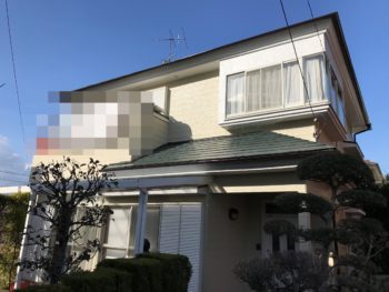 *東金市　S様　外壁塗装　屋根塗装　施工事例　日本ペイント　パーフェクトトップ　