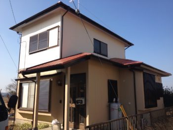 *木更津市　Ｋ様邸　外壁塗装　屋根塗装　リフォーム　大工工事　修繕　施工事例