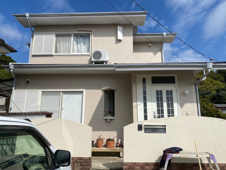   東金市　N様邸　ひび割れの補修も併せて施工！外壁塗装と屋根塗装で耐久性と美観性が高まりました。