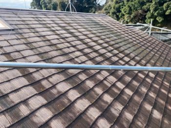 ひび割れの補修も併せて施工！外壁塗装と屋...