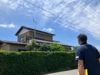 漆喰壁のカビが目立ってきたのでどうしたら...