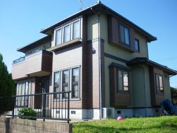 大網白里市　Ｗ様　外壁塗装　ベランダ防水　施工事例