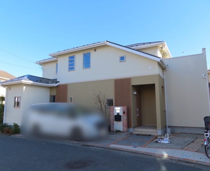   千葉市緑区　S様邸　外壁塗装　屋根塗装　施工事例　「汚れが付きにくい、落としやすい塗料で塗装したい」予算内で綺麗な仕上がりなら東金市の塗装専門店にご相談ください。