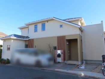 千葉市緑区　S様邸　外壁塗装　屋根塗装　施工事例　「汚れが付きにくい、落としやすい塗料で塗装したい」予算内で綺麗な仕上がりなら東金市の塗装専門店にご相談ください。