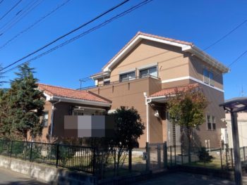 九十九里町　Y様邸　外壁塗装　洗面化粧台交換　玄関ドア交換　フッ素ボンフロン　施工事例