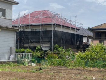 山武市　S様邸　破風板の部分張り替えと塗装をあわせて工事できる「こうちゃんペイント」にお願いしました。家まで来てもらえるのはありがたかったです。