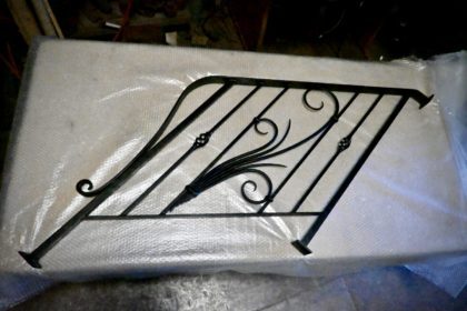 ロートアイアン階段手すり