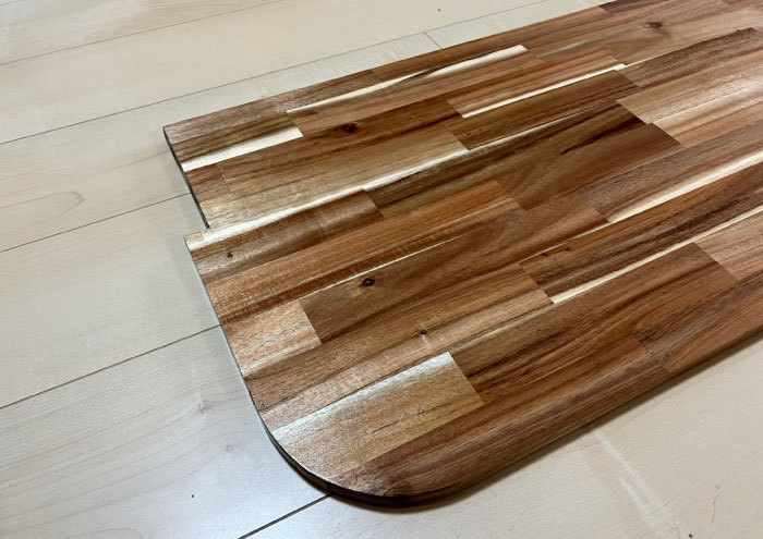 施工例　アカシアカウンター