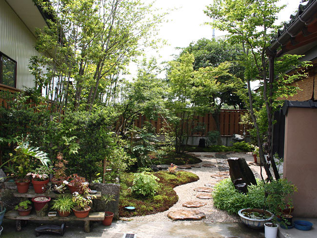 雑木の庭施工例（1）　山口造園