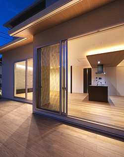 施工事例　京都の注文住宅 サンキ建設