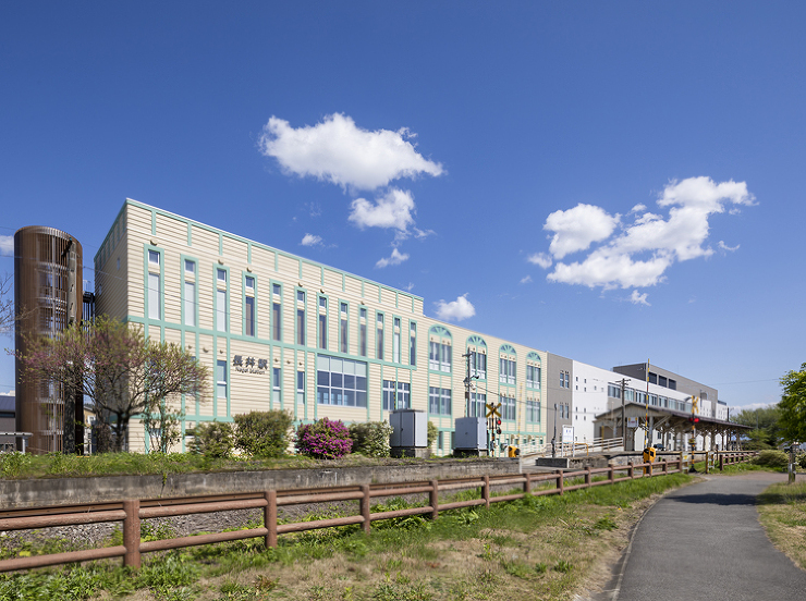 長井市役所新庁舎　山形鉄道長井駅新駅舎|...