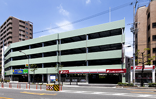 NPC京橋駅前パーキング [駐車場施工実...