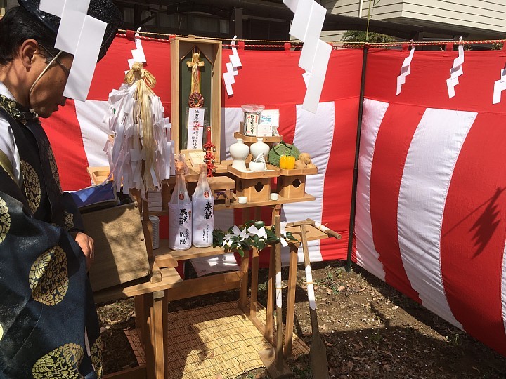 地鎮祭・地縄立会｜三鷹の家