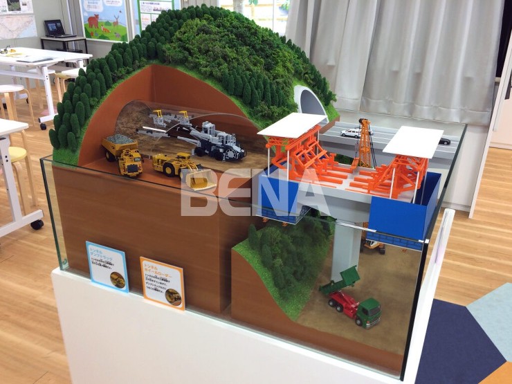 建築模型の製作事例 建築模型 BENA
