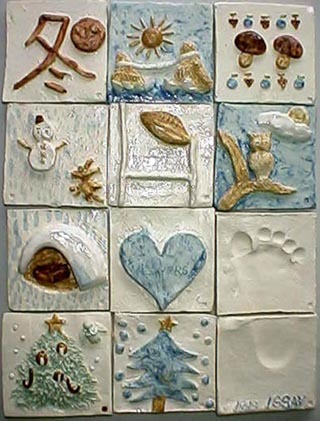 陶板作品