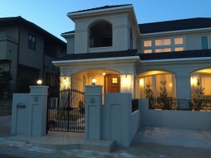 オーソドックスな魅力のファサードデザイン　大津市