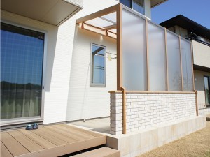 大活躍のテラス サイドスルータイプのココマ?　　　奈良市