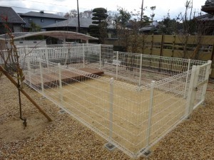 ワンちゃんが自由に遊べるドッグラン　大津市