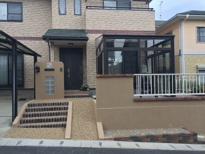 サンルームを取り付けて明るく便利に！　大津市