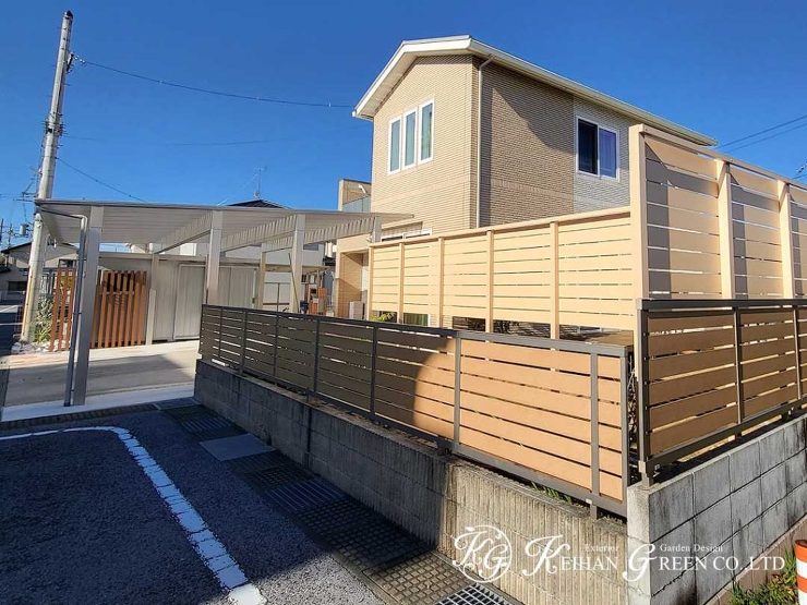 可愛らしさと機能性を兼ね備えた外構リフォーム　長浜市