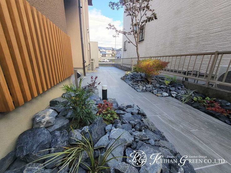 デッドスペースが上質なプライベート空間に変身　大津市