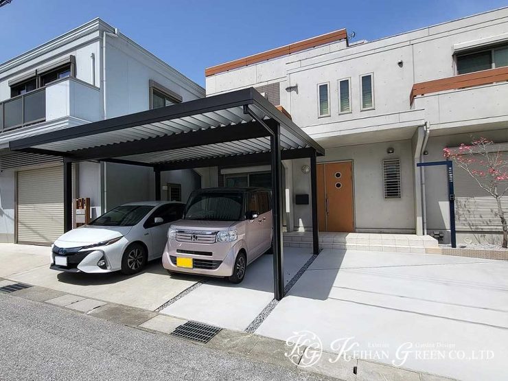 開放的＆機能的な外まわりへリフォーム　彦根市