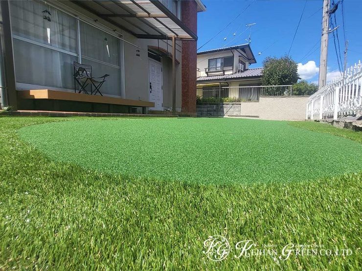 お庭でパターゴルフ　大津市