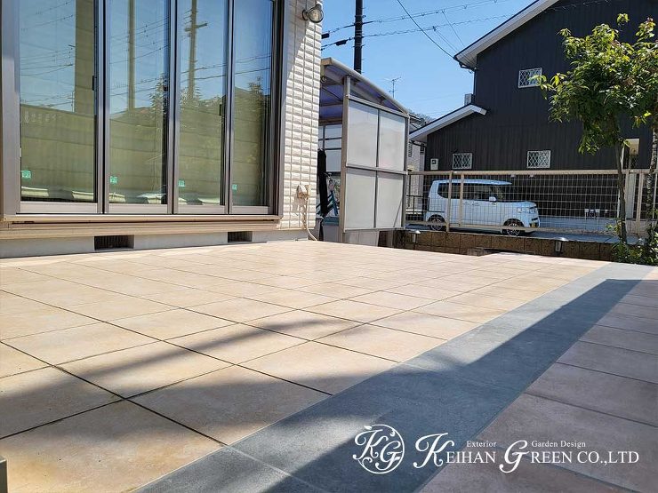 すっきりした外まわりに変身！　彦根市