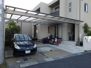 大容量のオシャレな物置　守山市