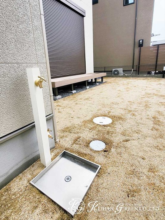 シンプル＆ナチュラルモダンなオープン外構　守山市